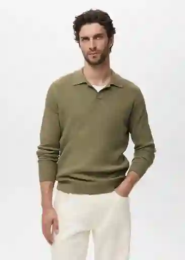 Camiseta Polo Antiguas Caza Talla M Hombre Mango