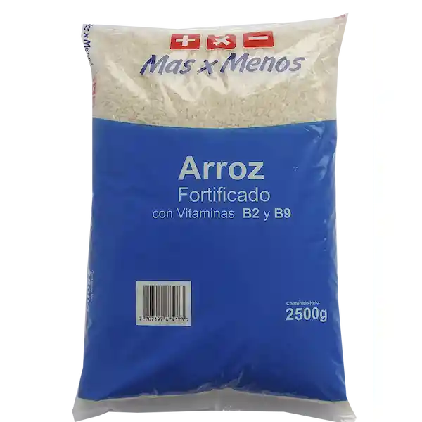 Mas x Menos Arroz