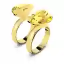 Anillo Lucent Amarillo 5623775 Swarovski