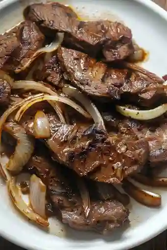 Hígado en Bistec