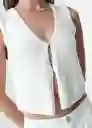 Tejido Mujer Crudo Puro Claro Talla M 483G066 Naf Naf