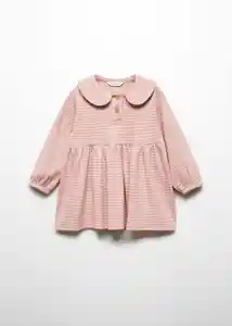 Vestido Ribis Rosa Talla 70 Niñas Mango