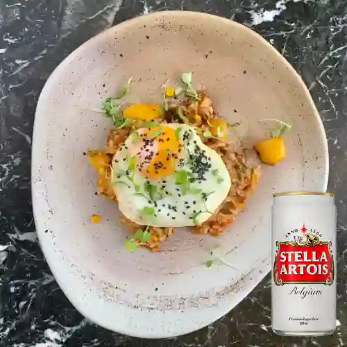 Combo Calentado Bianco + Stella Artois 330 ml