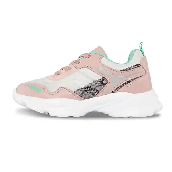 Los Gomosos Tenis Gorod Mujer y Niña Rosa Blanco Talla 32