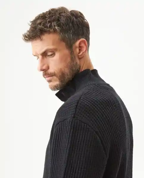 Suéter Winter Masculino Negro Sombrío Ultraoscuro TS Chevignon