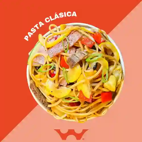 Pasta Wom (Mariscos) Personal