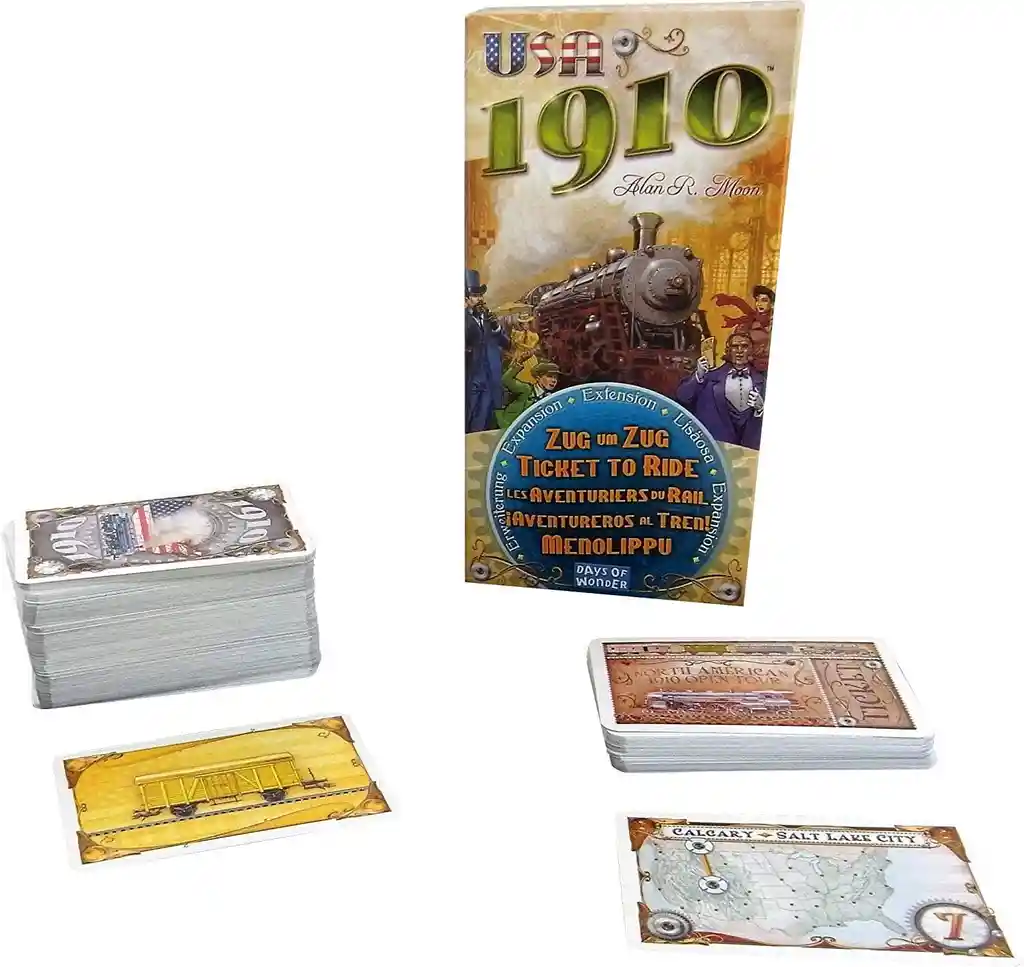 Juego De Mesa Aventureros Al Tren Usa 1910