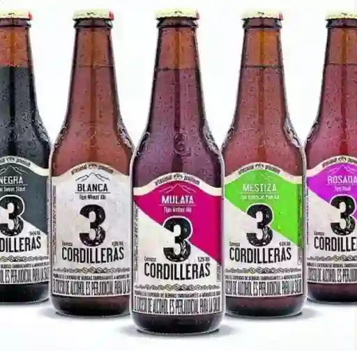 Cerveza Tres Cordilleras 300 ml