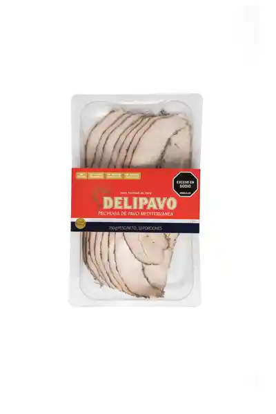 Pechuga de Pavo Mediterránea Delipavo
