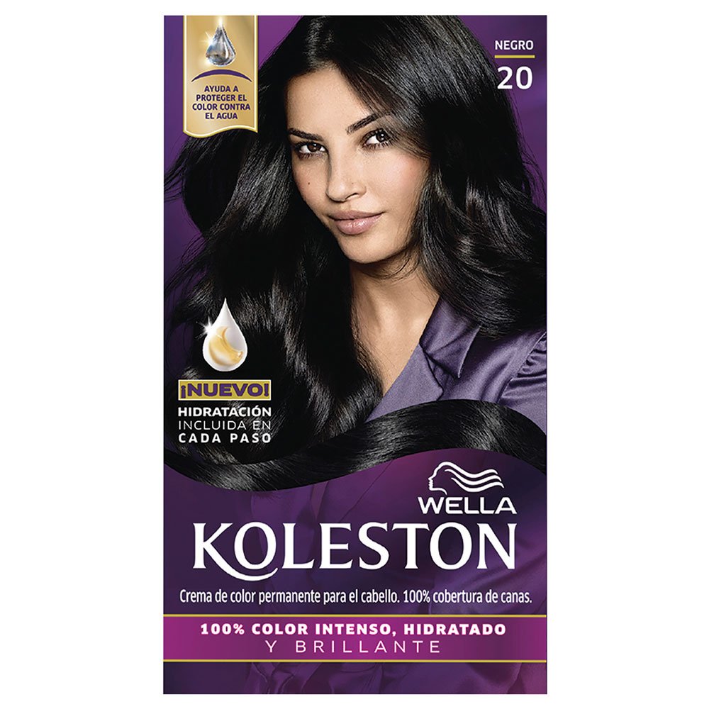 Tintura Permanente en Crema Koleston Negro 20