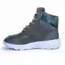 Los Gomosos Tenis Ciko Para Hombre y Niño Gris/Azul Talla 27