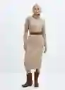 Vestido Taldorin Piedra Talla M Mujer Mango