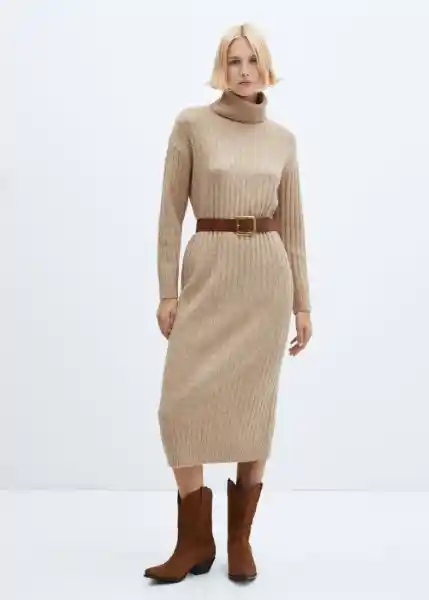 Vestido Taldorin Piedra Talla M Mujer Mango