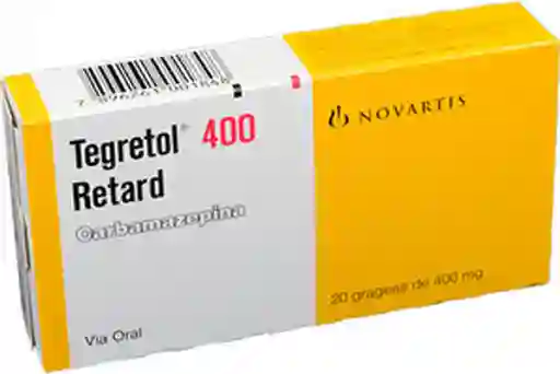 Tegretol Retard Carbamazepina (400 mg)