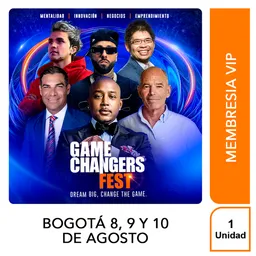 Game Changers Fest Membresía Vip