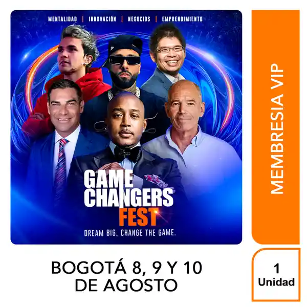 Game Changers Fest Membresía Vip