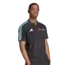 Adidas Camiseta Polo F1 Mercedes Benz de Hombre Negro Talla S