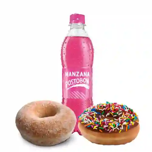 Combo Gaseosa 400 ml + Churro O Dona