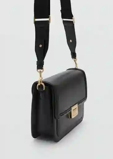 Bolso M Azalea Negro Mujer Mango
