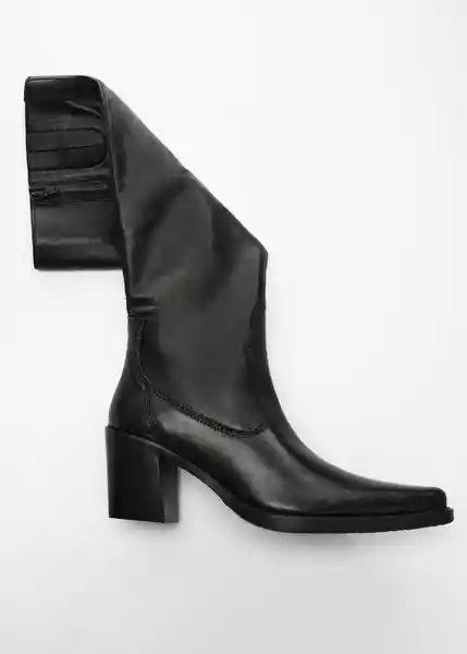 Botas Wysin Negro Talla 38 Mujer Mango