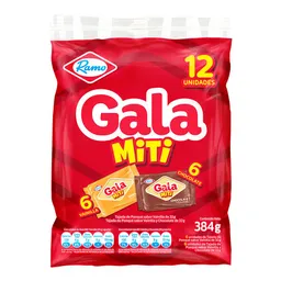 Gala Ponqué Miti Sabor Vainilla y Chocolate