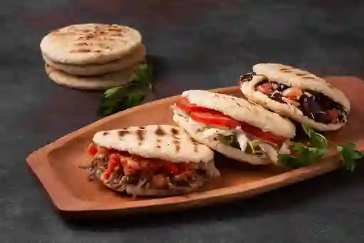 Arepa Carne Queso