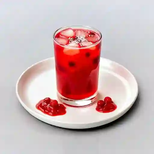 Soda de frutos rojos