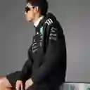 Adidas Buzo Hoodie Hood F1 Mercedes Lifestyle Hombre Negro T XL