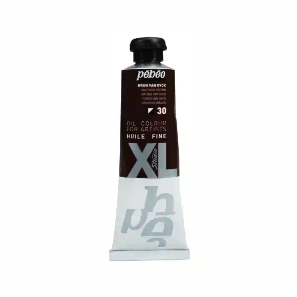 Pébéo Pintura Óleo Fino Studio xl Marrón Van Dyck 37 mL