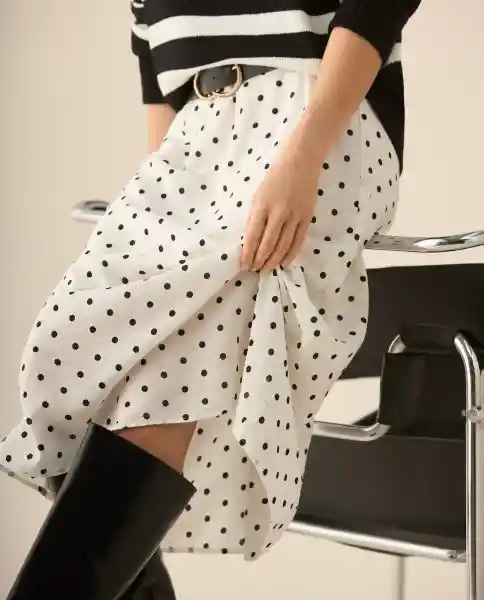 Falda Blanco 0 Claro Talla XS 443G003 Esprit