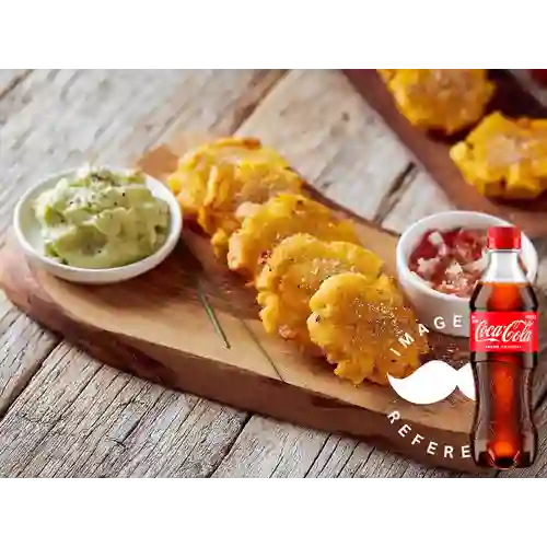 Combo Patacón + Coca Cola Original 400 ml