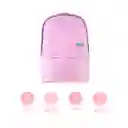 Mochila Básica Miniso Candy Color Rosa Miniso