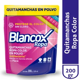 Blancox Desmanchador Ropa Color Polvo