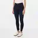 Jean Muse Tiro Alto Bota Skinny Azul Talla 10 - 678315