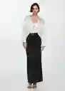 Camisa Zaro Blanco Talla S Mujer Mango