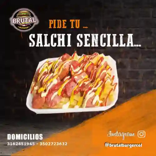 Salchipapa Sencilla