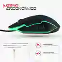 Miniso Mouse Con Luces De Colores Gaming Negro