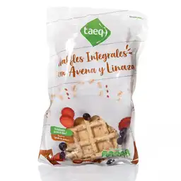 Taeq Waffles Integrales con Avena y Linaza