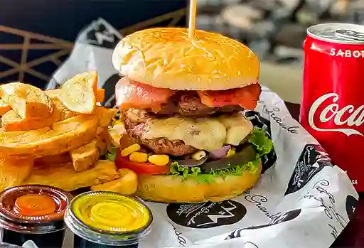 Combo Hamburguesa Doble Carne