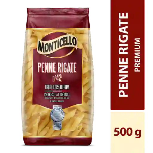 Penne Rigate MONTICELLO x 500 gramos