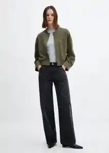 Chaqueta Bremo Khaki Talla S Mujer Mango