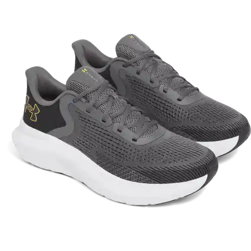 Under Armour Tenis Charged Rogue 5 de Hombre Gris Talla 8.5