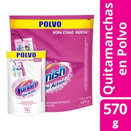 Vanish Desmanchador Rosa + Blanco