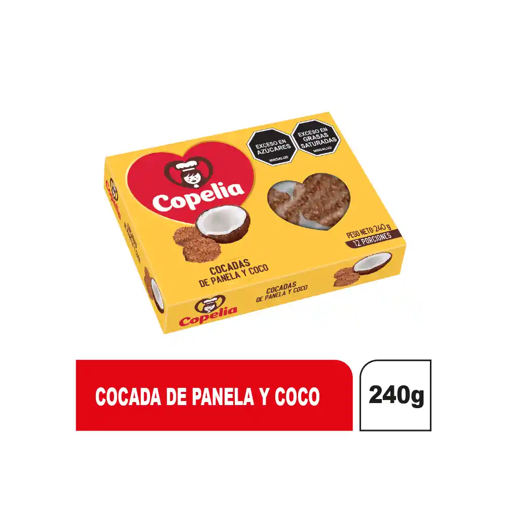 Cocadas Copelia De Panela y Coco