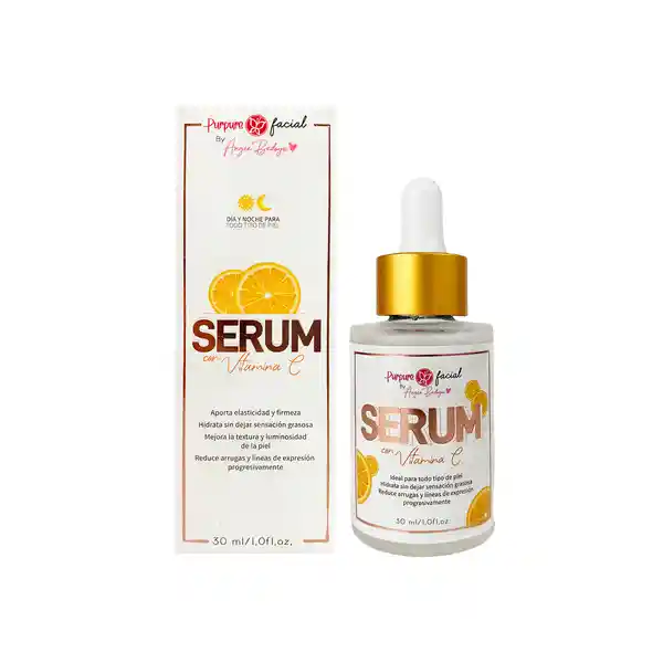 Purpure Facial Sérum con Vitamina C