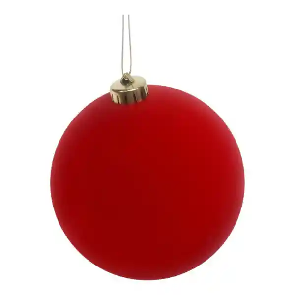 Bola Decorativa Rojo 1302502557 Finlandek