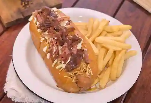 Perro Caramelizado Tocineta