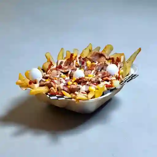 Choripapas a la francesa