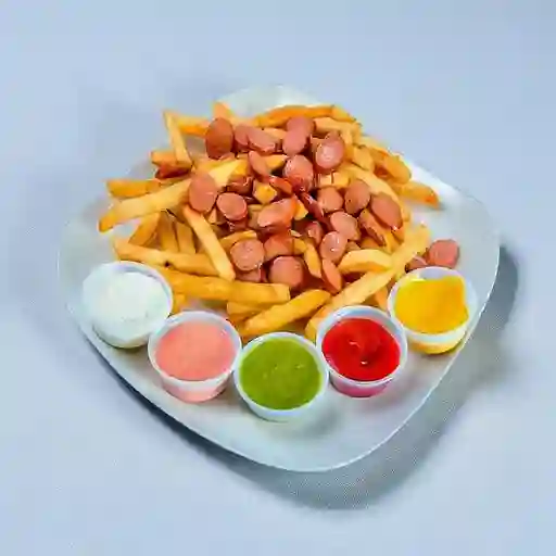 Salchipapa Tradicional