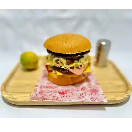 Hamburguesa Mixta Doble Carne